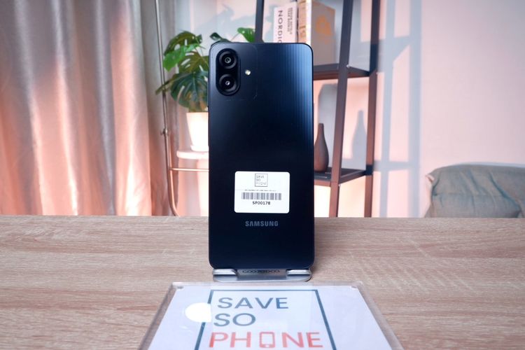 Galaxy A07  4+64GB สี Black เครื่องสวย ราคาเพียง 2,390.- มีประกันร้าน 60วัน