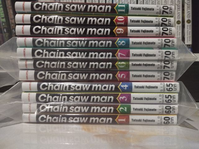 Chain saw man
เล่ม 1-11 มือสอง แถมโปสการ์ด
ราคา 400- รวมส่ง