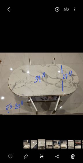โต๊ะกลางโซฟาหน้าหินอ่อน รูปที่ 4