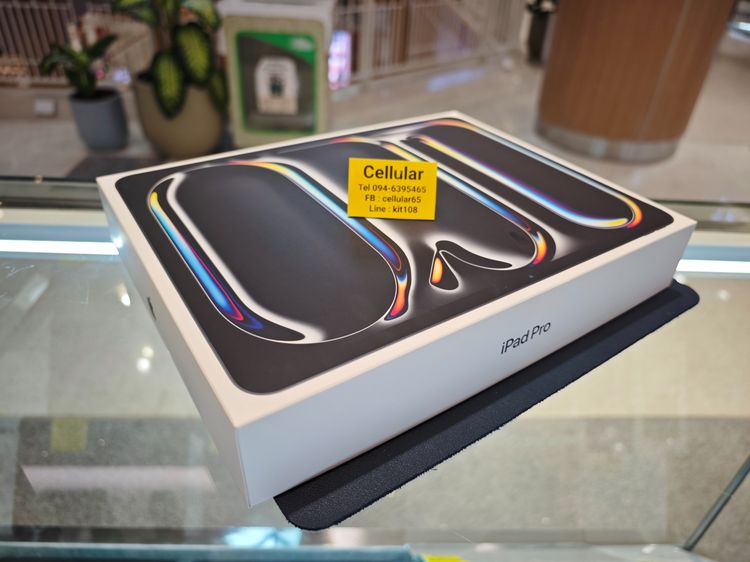 iPad Pro 13 M5 256GB ใส่ซิม เครื่องใหม่ มือ1 ประกันศูนย์ไทย1ปี รูปที่ 4