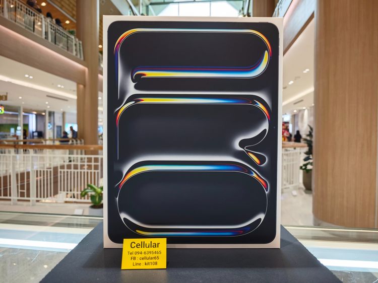 Apple 256 GB iPad Pro 13 M5 256GB ใส่ซิม เครื่องใหม่ มือ1 ประกันศูนย์ไทย1ปี