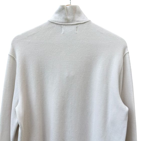 เสื้อฮาฟซิป Polo Ralph Lauren Quarter-Zip Pullover-สีครีมลาเต้ Size S  รูปที่ 4