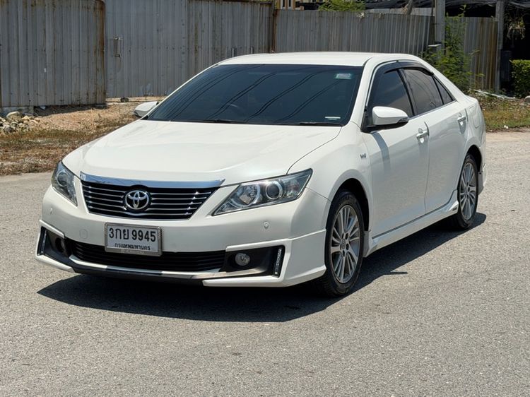 Toyota Camry 2014 2.0 G Extremo Sedan เบนซิน ไม่ติดแก๊ส เกียร์อัตโนมัติ ขาว