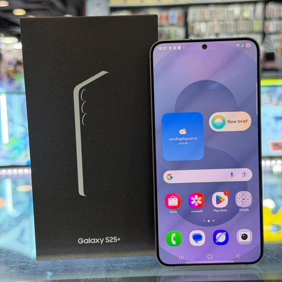 Galaxy S25 Plus 512 GB Samsung S25 Plus 512GB เครื่องศูนย์ สภาพสวยมากๆ จอ6.7นิ้ว แรม12รอม512 Snap8 Elite กล้อง50ล้าน(3ตัว) ครบยกกล่อง🔥🔥