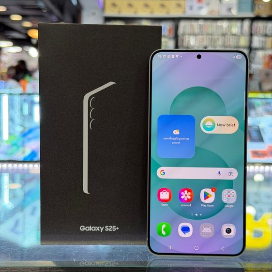 Galaxy S25 Plus 256 GB Samsung S25 Plus เครื่องศูนย์ สภาพสวยมากๆ จอ6.7นิ้ว แรม12รอม256 Snap8 Elite กล้อง50ล้าน(3ตัว) เครื่องใช้งานดีเยี่ยม ครบยกกล่อง🔥🔥