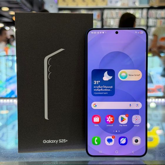 Galaxy S25 Plus 256 GB Samsung S25 Plus สีฟ้า เครื่องศูนย์ สภาพสวยมากๆ จอ6.7นิ้ว แรม12รอม256 Snap8 Elite กล้อง50ล้าน(3ตัว) เครื่องใช้งานดีเยี่ยม ครบยกกล่อง🔥🔥