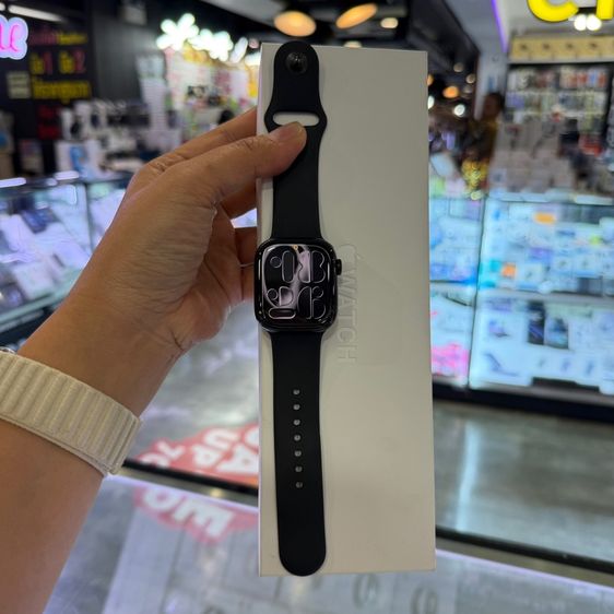 Apple Watch Series11 GPS 42mm. Jet Black Aluminium รุ่นใหม่ล่าสุด สภาพสวยมาก สุขภาพแบต100 ประกันศูนย์ยาวๆ🔥🔥