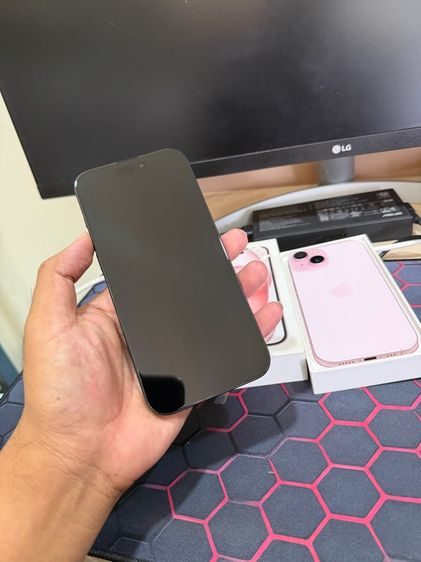 iPhone 16 Pro Max 256GB Titanium Black เดิมๆ ใช้งานปกติ แบต 90 สอบถามได้คัฟ  รูปที่ 2