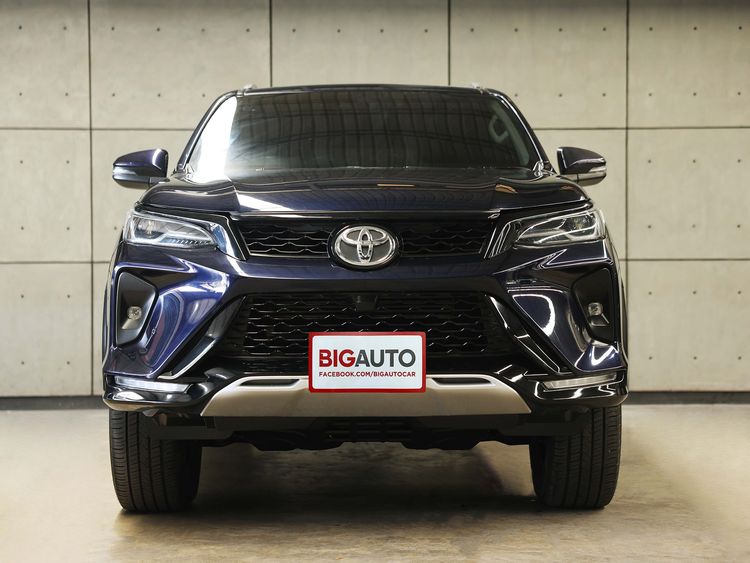 Toyota Fortuner 2023 2.4 Leader G Utility-car เบนซิน ไม่ติดแก๊ส เกียร์อัตโนมัติ น้ำเงิน รูปที่ 4