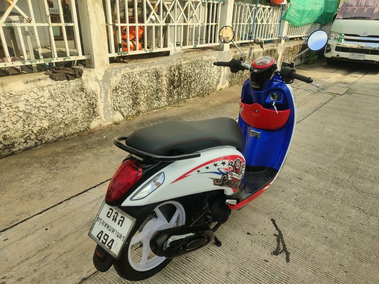 🛵ยังไงก็ขาย SCOOPY-i ปี 55 เครื่องดี สีสวย สตาร์ทมือ เล่มชุดโอนครบ+เปลี่ยนถ่ายน้ำมันเครื่องฟรี ส่งฟรี30 ก.ม รูปที่ 7