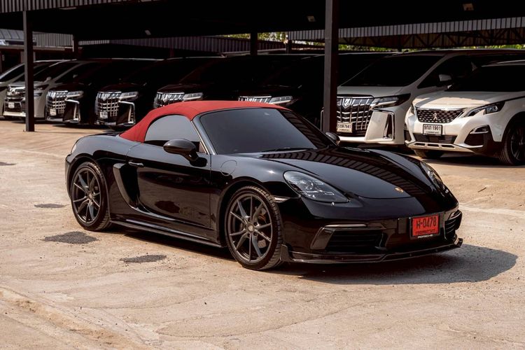 Porsche Boxster 2019 2.0 เบนซิน ดำ รูปที่ 3