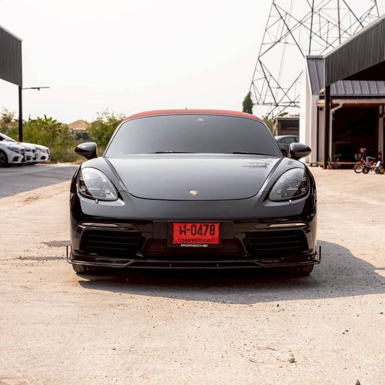 Porsche Boxster 2019 2.0 เบนซิน ดำ รูปที่ 2