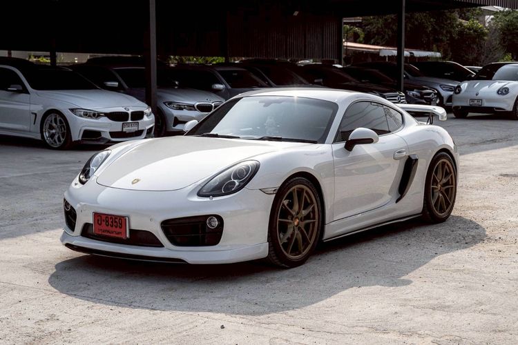รถ Porsche Cayman 2.7 PDK สี ขาว