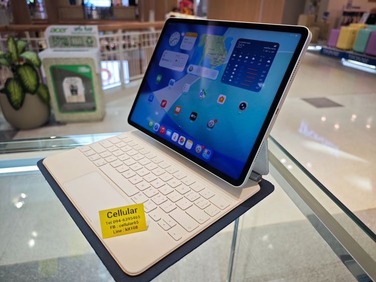 iPad Pro 12.9 M1 WiFi 128GB พร้อมคีย์บอร์ด สภาพสวย รูปที่ 3