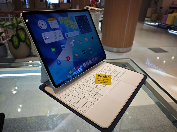 iPad Pro 12.9 M1 WiFi 128GB พร้อมคีย์บอร์ด สภาพสวย รูปที่ 2