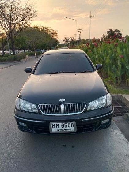 Nissan Sunny 2003 1.6 GL Neo Sedan เบนซิน ไม่ติดแก๊ส เกียร์อัตโนมัติ ดำ รูปที่ 4