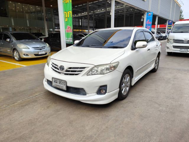 Toyota Altis 2012 1.6 E CNG Sedan เบนซิน NGV เกียร์อัตโนมัติ ขาว รูปที่ 3