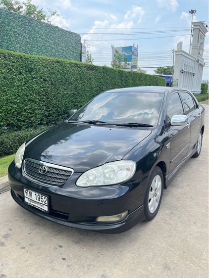 Toyota Altis 2005 1.6 E Sedan เบนซิน เกียร์อัตโนมัติ ดำ รูปที่ 3