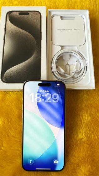128 GB iPhone 15 Pro -สภาพแบบนี้หายากมาก
