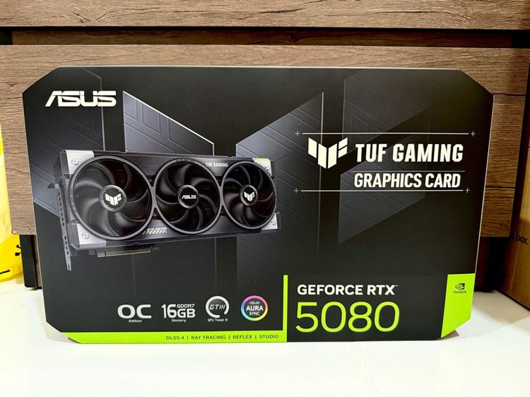 อื่นๆ การ์ดจอ Asus TUF gaming RTX 5080 OC GDDR7 16GB