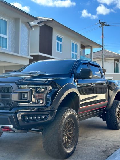 Ford Ranger 2021 Raptor X 2.0 Bi-Turbo 4WD Pickup ดีเซล ไม่ติดแก๊ส เกียร์อัตโนมัติ ดำ รูปที่ 3