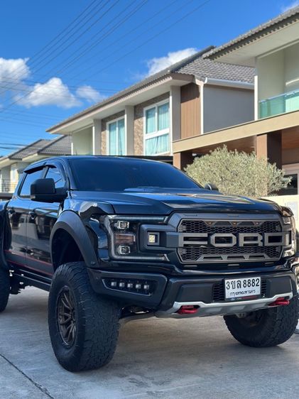 Ford Ranger 2021 Raptor X 2.0 Bi-Turbo 4WD Pickup ดีเซล ไม่ติดแก๊ส เกียร์อัตโนมัติ ดำ รูปที่ 2