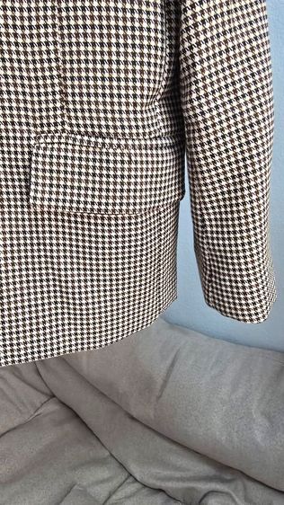 เสื้อสูทเกาหลี blazer oversize ลายตาราง ของ kins.​19 studio สยาม ใส่ได้ทั้งชายหญิง ไซส์ S ใส่ไปครั้งเดียวเท่านั้น (ซื้อมา 1090 บาท)​ รูปที่ 8