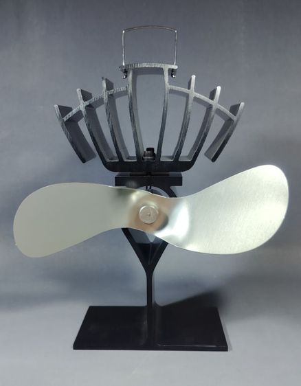
พัดลมประหยัดพลังงานสำหรับเตาฟืน ผลิตในแคนาดา Eco fan for a wood stove