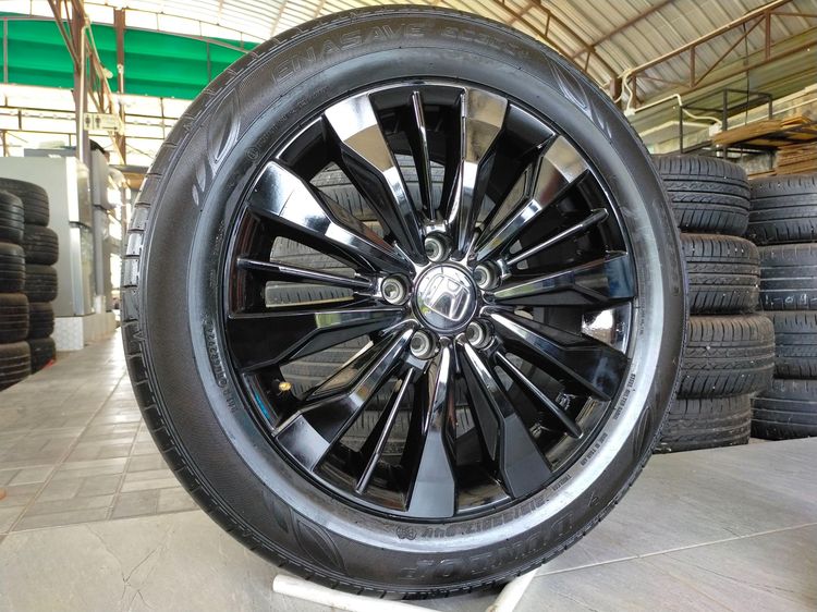 แม็กฮอนด้า ขอบ17 สีอบpowder coat พร้อมยางดันลอป 215 55 17 ปี24 ยางสวยทุกเส้นใส่ HRV accord อื่นๆ5 รู 114 รูปที่ 4