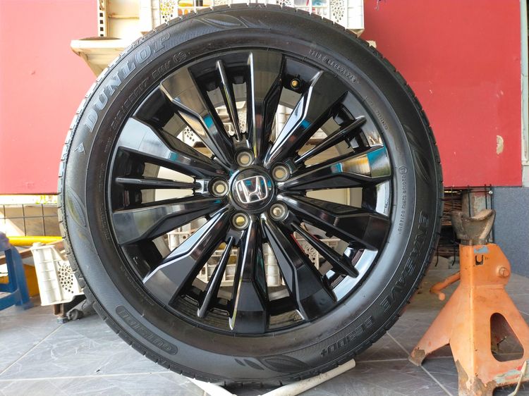 แม็กฮอนด้า ขอบ17 สีอบpowder coat พร้อมยางดันลอป 215 55 17 ปี24 ยางสวยทุกเส้นใส่ HRV accord อื่นๆ5 รู 114 รูปที่ 3