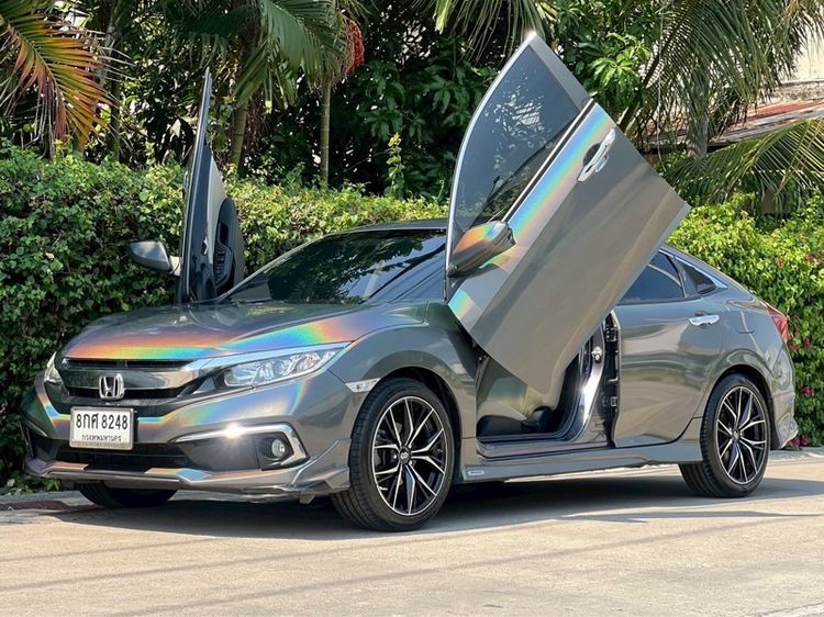Honda Civic 2019 1.8 EL i-VTEC Sedan เบนซิน ไม่ติดแก๊ส เกียร์อัตโนมัติ เทา รูปที่ 4