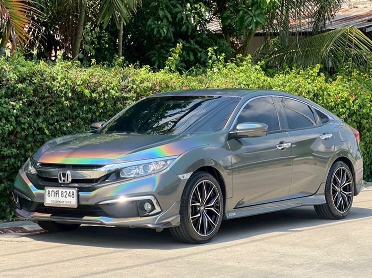 Honda Civic 2019 1.8 EL i-VTEC Sedan เบนซิน ไม่ติดแก๊ส เกียร์อัตโนมัติ เทา