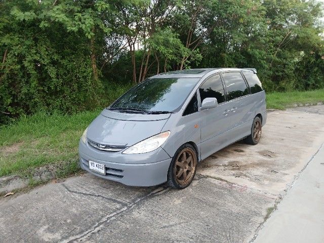 Toyota Estima 2002 2.4 G Utility-car เบนซิน LPG เกียร์อัตโนมัติ เทา