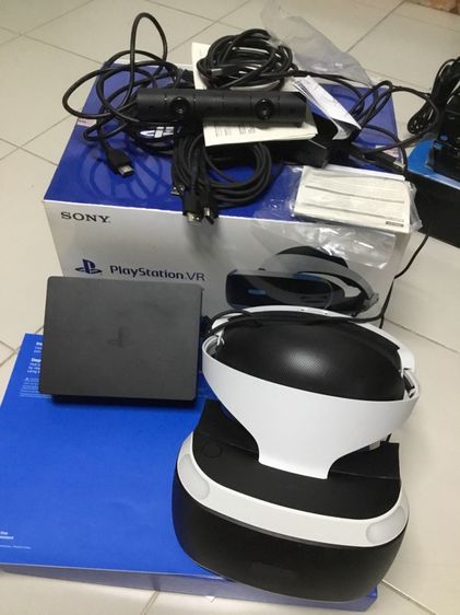 ขายแว่น play station SONY รุ่น CUH-ZVR2 แถมเกมส์ VR 2แผ่น