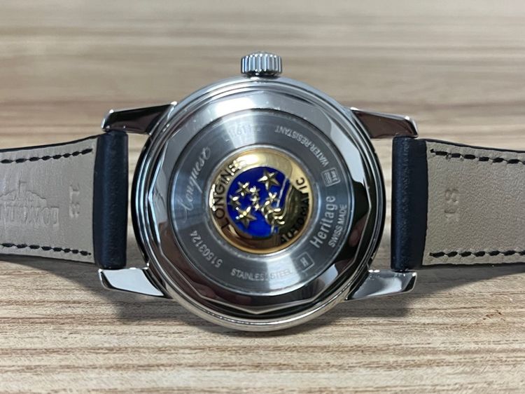 ขาย  Longines conquest automatic Swiss Made L1.611.4.  กล่องใบครบครับ  รูปที่ 9