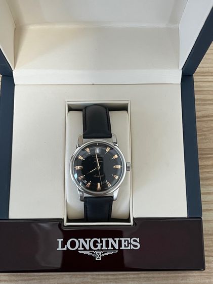 ขาย  Longines conquest automatic Swiss Made L1.611.4.  กล่องใบครบครับ  รูปที่ 3