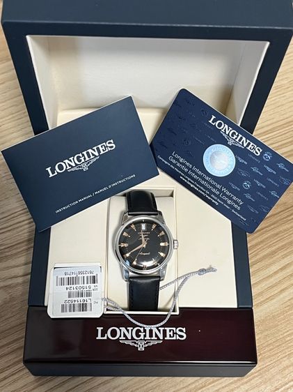 ขาย  Longines conquest automatic Swiss Made L1.611.4.  กล่องใบครบครับ 