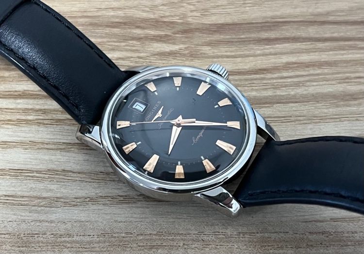 ขาย  Longines conquest automatic Swiss Made L1.611.4.  กล่องใบครบครับ  รูปที่ 7