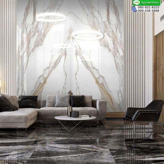 กระเบื้องตกแต่งผนังแผ่นใหญ่ กระเบื้องสำหรับปูโชว์ตรงผนัง กระเบื้องปูผนังโชว์ รูปที่ 7