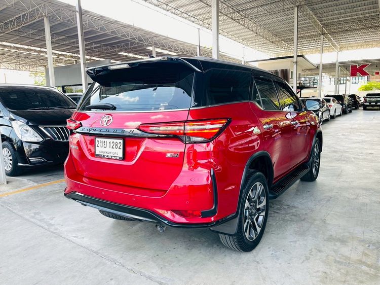 Toyota Fortuner 2021 2.8 Legender 4WD Utility-car ดีเซล ไม่ติดแก๊ส เกียร์อัตโนมัติ แดง รูปที่ 4