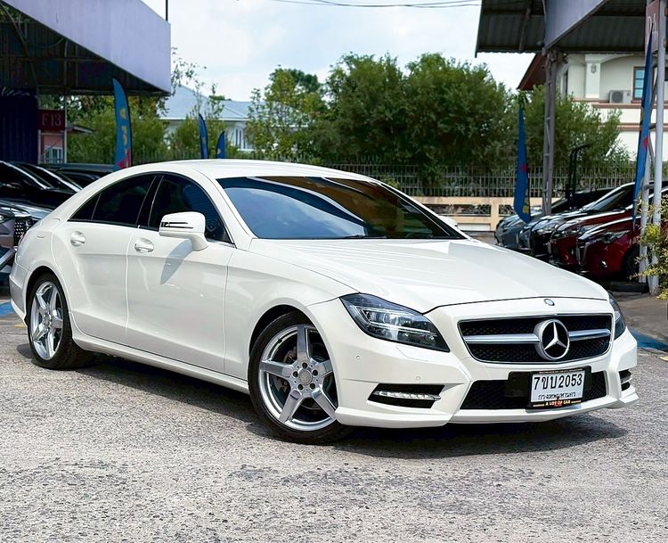 Mercedes-Benz CLS-Class 2012 CLS250 CDI Sedan ดีเซล ไม่ติดแก๊ส เกียร์อัตโนมัติ ขาว