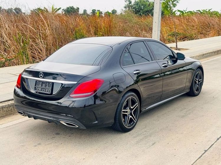 Mercedes-Benz C-Class 2021 C300 Sedan เบนซิน ไม่ติดแก๊ส เกียร์อัตโนมัติ ดำ รูปที่ 3