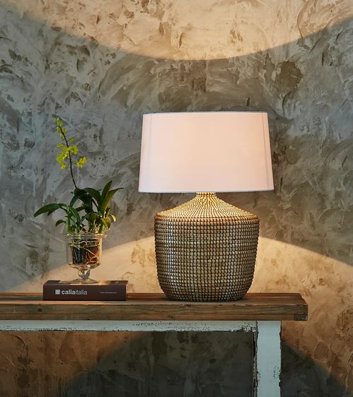 Seagrass Table Lamp