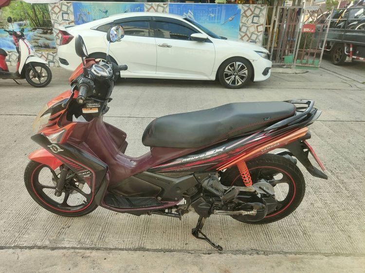 🛵ยังไงก็ขาย NOUVO-SX ปี 55 เครื่องดี สีสวย สตาร์ทมือ เล่มชุดโอนครบ+เปลี่ยนถ่ายน้ำมันเครื่องฟรี ขายตามสภาพไม่มีส่งฟรี รูปที่ 2