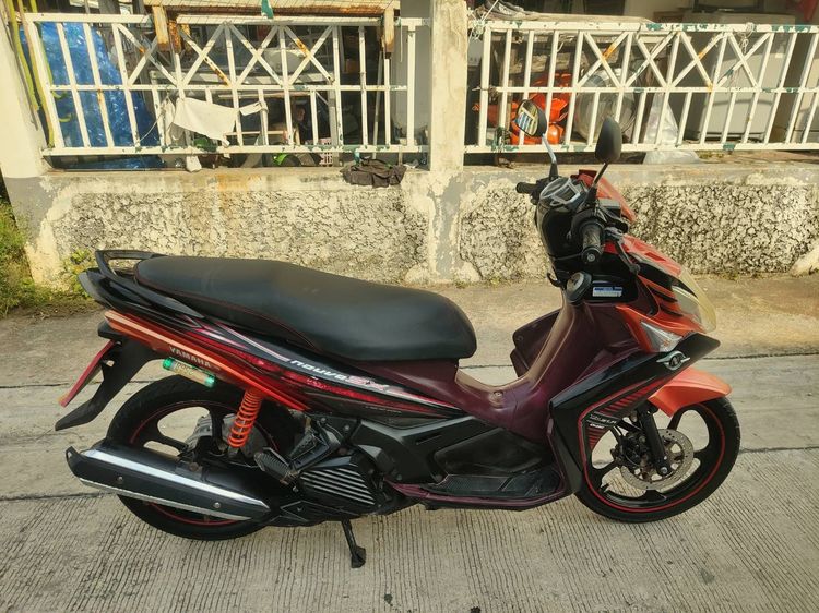 🛵ยังไงก็ขาย NOUVO-SX ปี 55 เครื่องดี สีสวย สตาร์ทมือ เล่มชุดโอนครบ+เปลี่ยนถ่ายน้ำมันเครื่องฟรี ขายตามสภาพไม่มีส่งฟรี รูปที่ 3