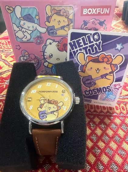 อื่นๆ หนัง นาฬิกา ปอมปุริน pompompurin งานซาริโอแท้