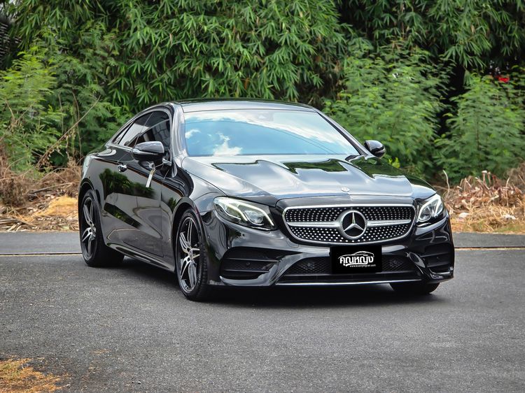 รถ Mercedes-Benz E-Class E200 สี ดำ