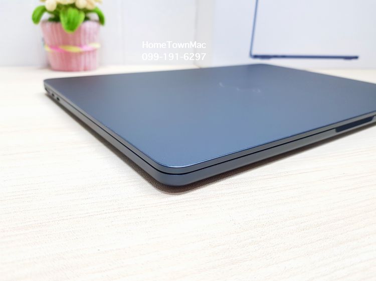 MacbookAir (Retina13-inch, 2022) M2 8-Core CPU 8-Core GPU SSD 256Gb Ram 16Gb สี Midnight ครบกล่อง แบต 100 รูปที่ 4