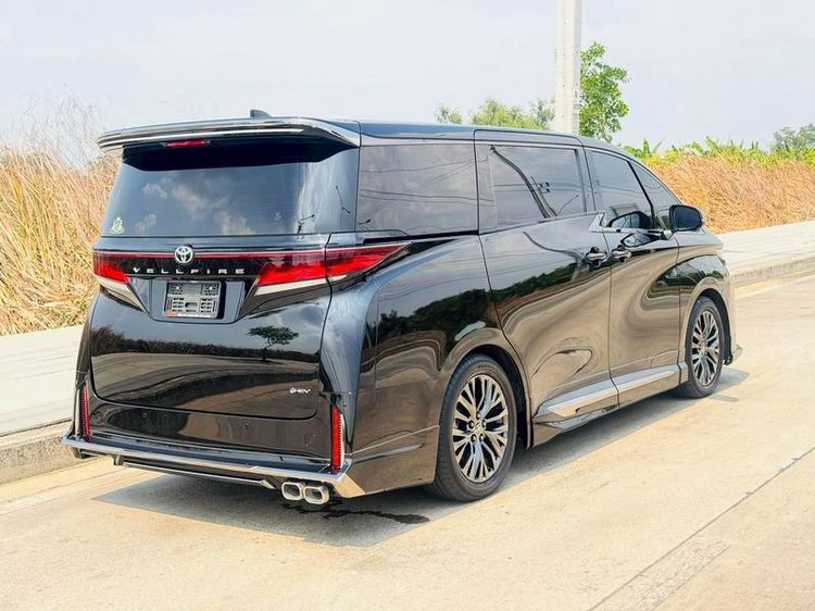 Toyota Vellfire 2024 2.5 Van เบนซิน ไม่ติดแก๊ส เกียร์อัตโนมัติ ดำ รูปที่ 3