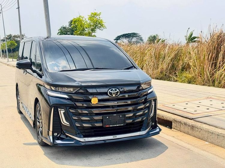 Toyota Vellfire 2024 2.5 Van เบนซิน ไม่ติดแก๊ส เกียร์อัตโนมัติ ดำ รูปที่ 2